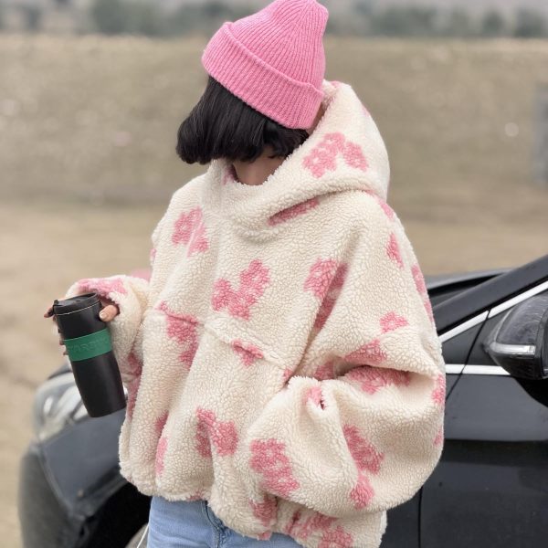 هودی تدی گل صورتی