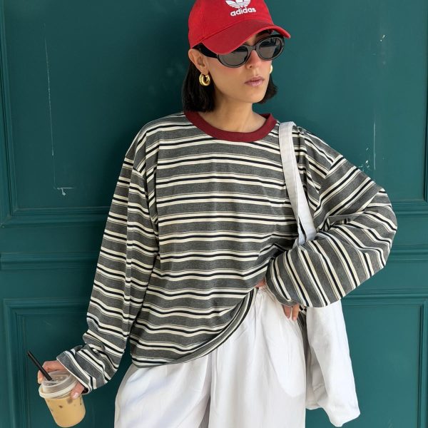 تی شرت vintage خاکستری